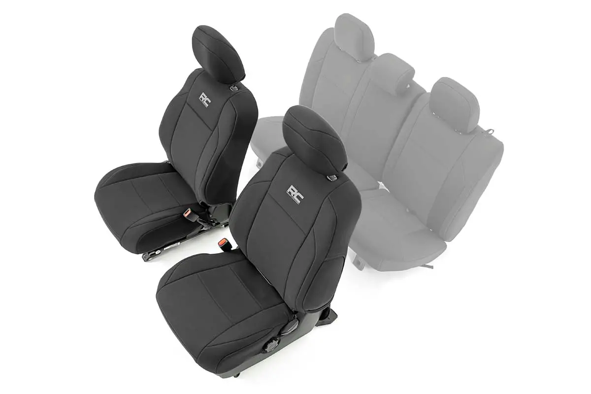 91030  -  Seat Covers - Front - Double Cab - Toyota Tacoma 2Wd/4Wd (2016-2023) 1