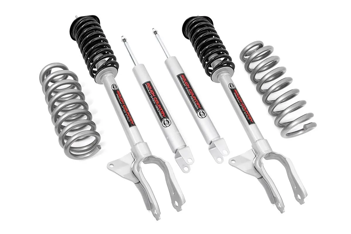 91430  -  2.5 Inch Lift Kit - N3 Struts - Jeep Grand Cherokee 4Wd (2016-2022) 1