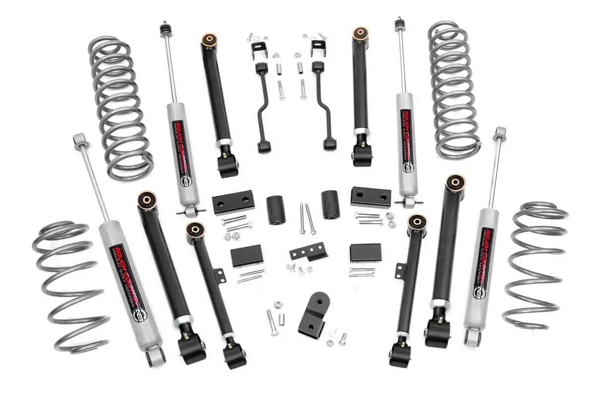 68820 - 4 Inch Lift Kit - X-Series - Jeep Grand Cherokee Zj 2Wd/4Wd (1993-1998) 1