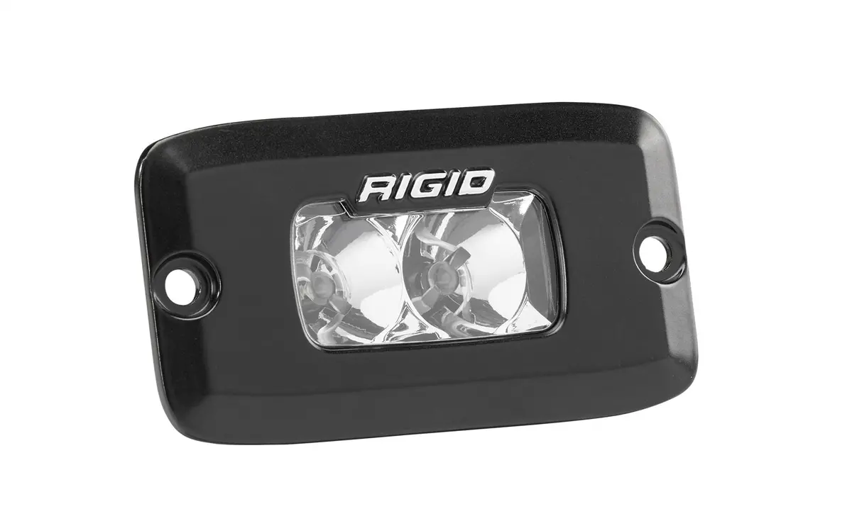 922113  -  Sr-M Series Pro, Flood Optic, Flush Mount, Black Housing, Single 1