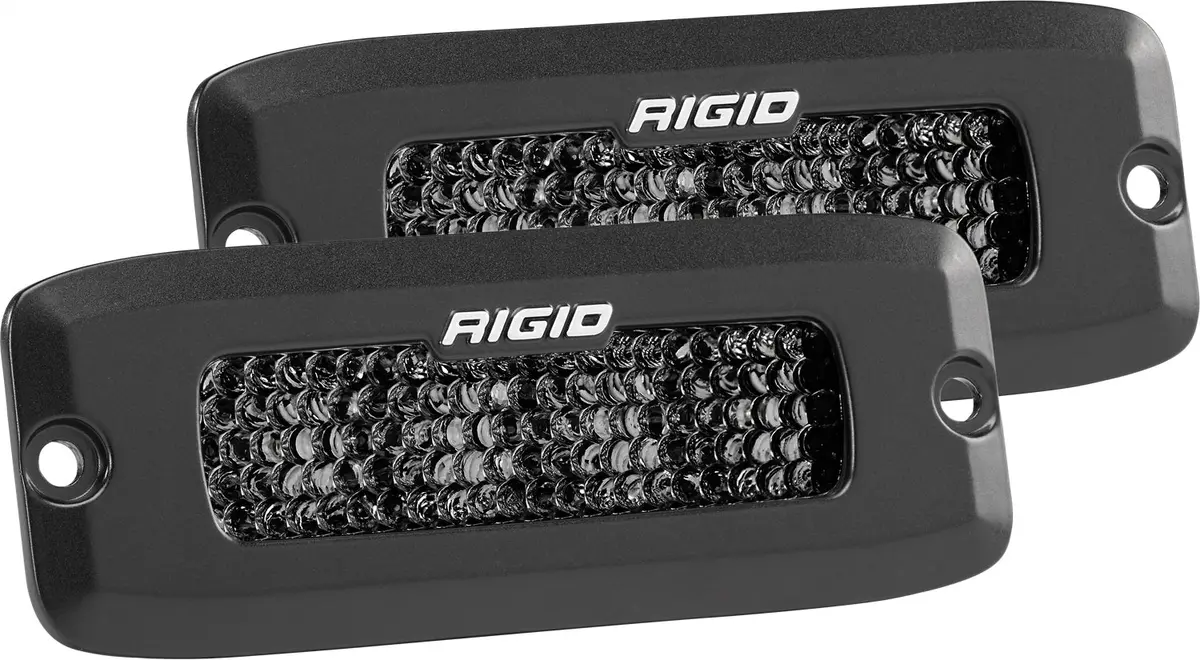 925513Blk  -  Sr-Q Series Pro Midnight Edition, Spot Diffused, Flush Mount, Pair 1
