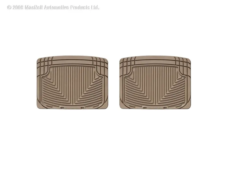 Weathertech 93 Mercedes-Benz 300Ce Rear Rubber Mats - Tan 1