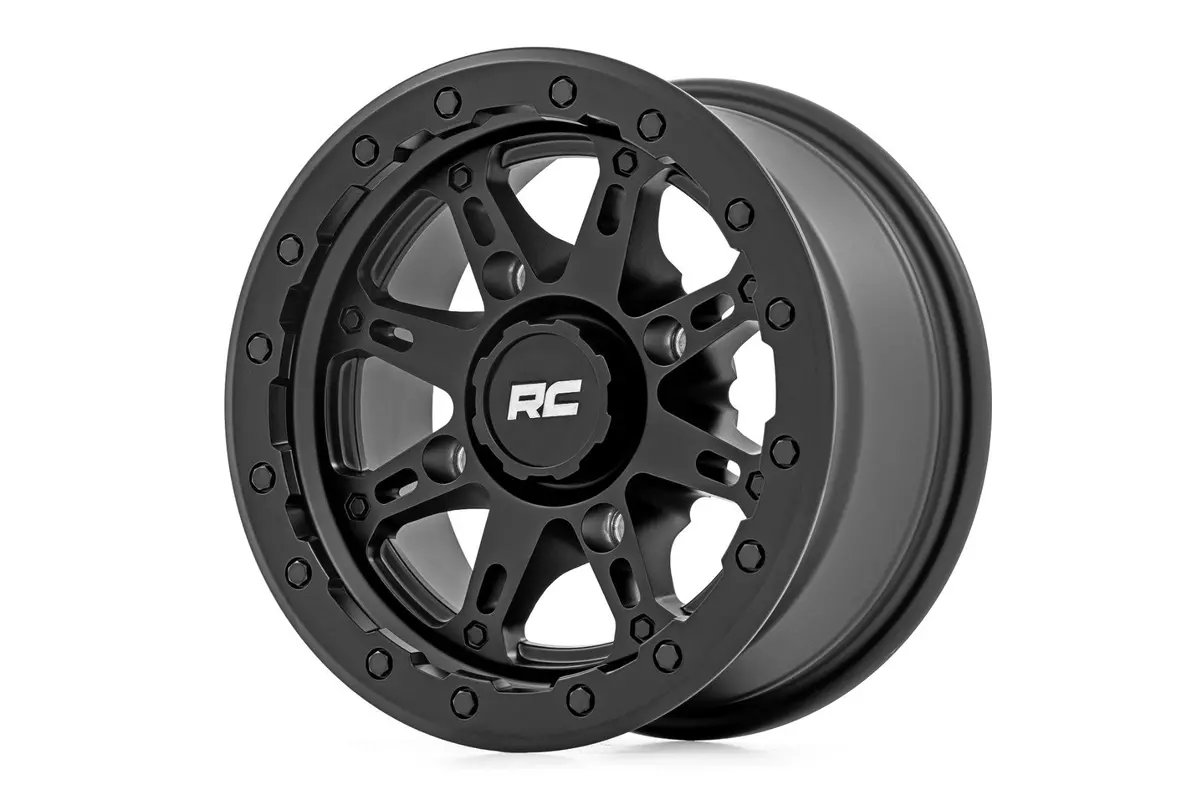 94140733  -  Rough Country 94 Series Wheel/Utv/Matte Black/14X7/4X137/+10Mm 1