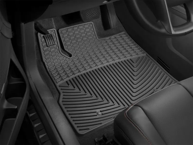 Weathertech 12-14 Honda Civic Front Rubber Mats - Black 1