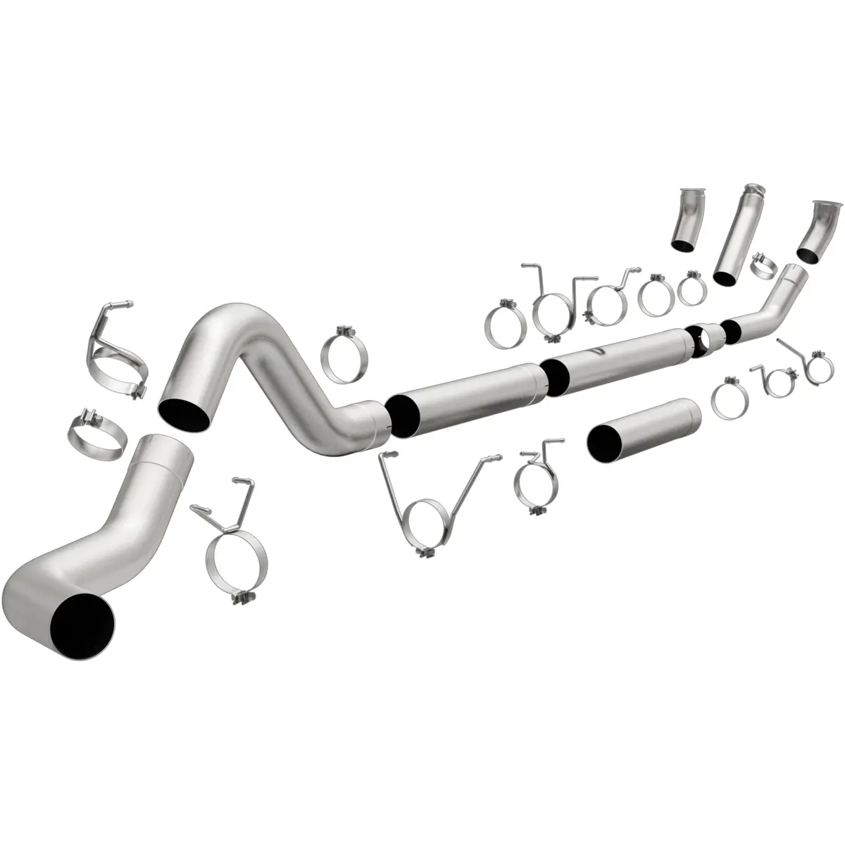 Custom Builder Pipe Kit Diesel 5In. Turbo-Back 1