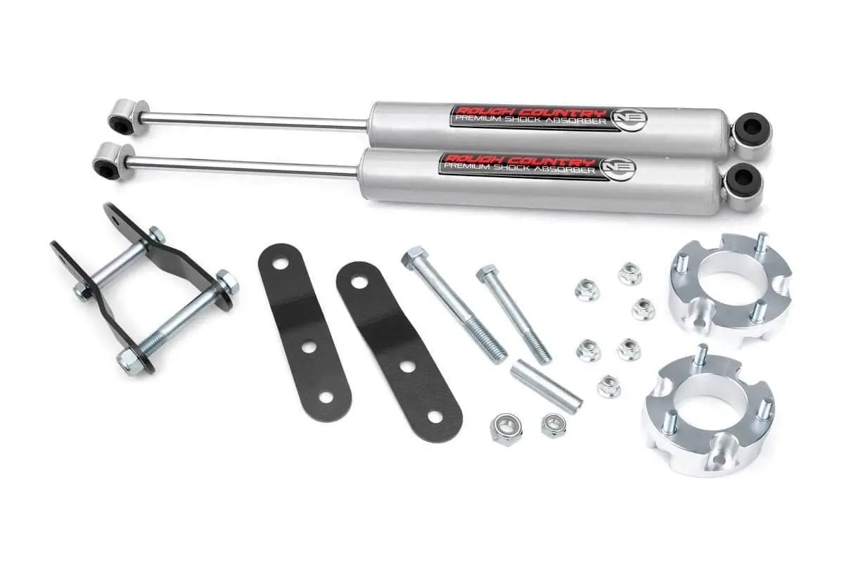 74030  -  2.5 Inch Lift Kit - Toyota Tacoma 2Wd/4Wd (1995-2004) 1