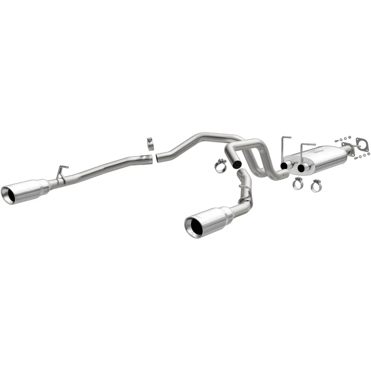 Street Series Stainless Cat-Back System 1