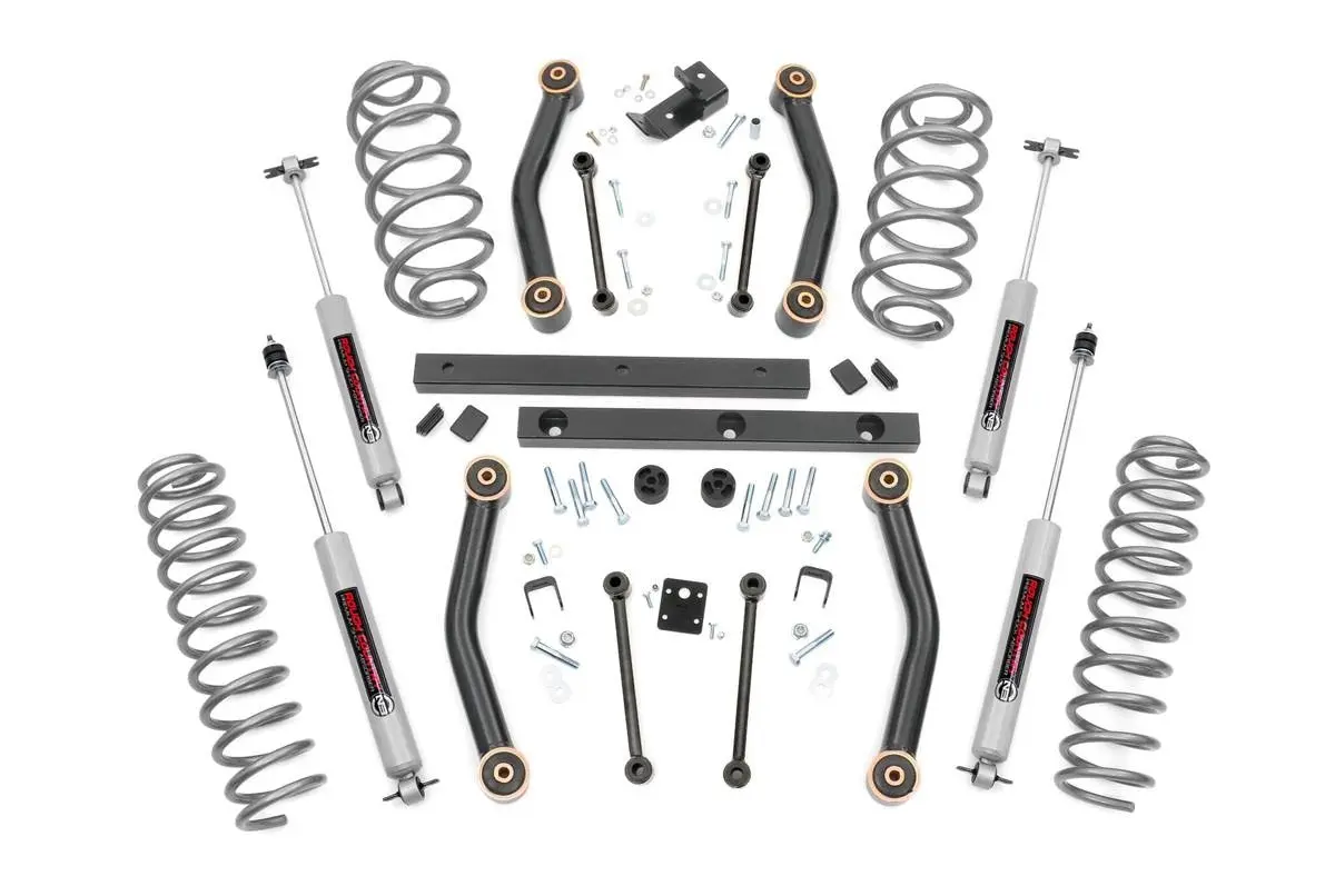 90630  -  4 Inch Lift Kit - Jeep Wrangler Tj 4Wd (1997-2002) 1