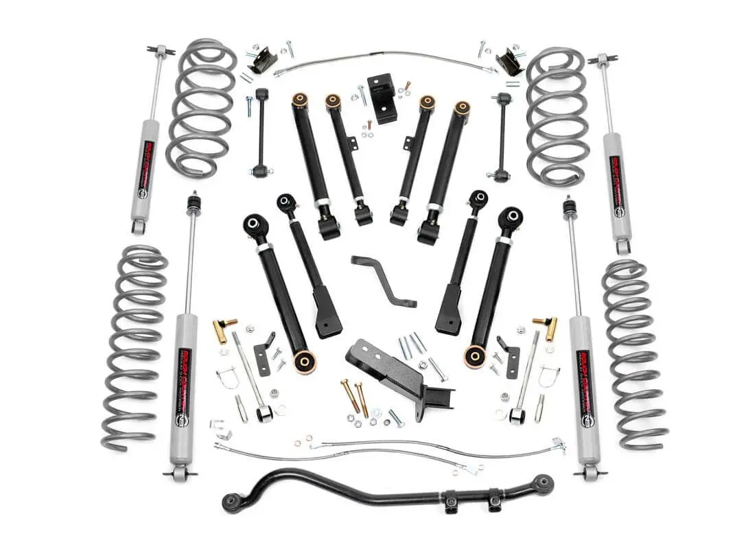 66130  -  4 Inch Lift Kit - X-Series - Jeep Wrangler Tj (97-06)/Wrangler Unlimited (04-06) 1
