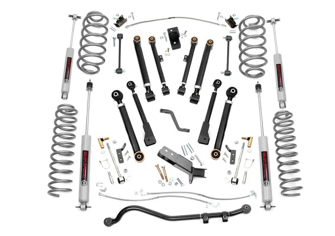 66220 - 6 Inch Lift Kit - X-Series - Jeep Wrangler Tj (97-06)/Wrangler Unlimited (04-06) 1