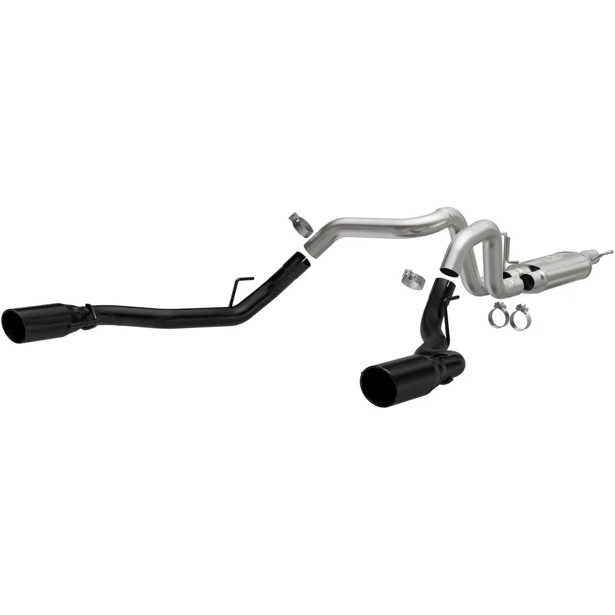 19584  -  Neo Series Black Cat-Back System 1