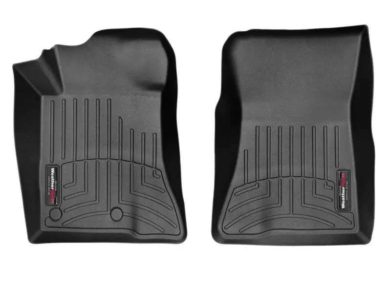 Weathertech 15 Ford Mustang Front Floorliners - Black 1