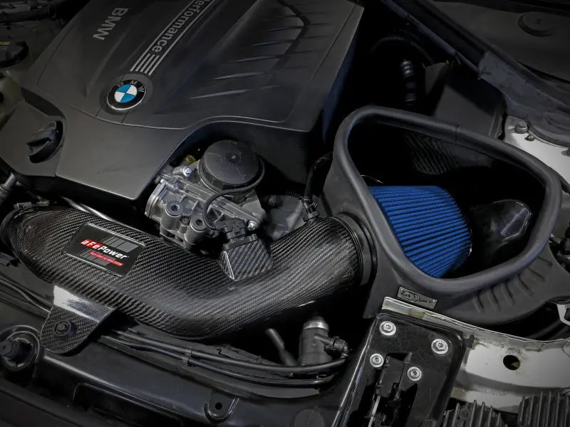 Afe Track Series Carbon Fiber Intake W/Pro 5R Filter Bmw M2 (F87) 16-18 L6-3.0L (T) N55 2