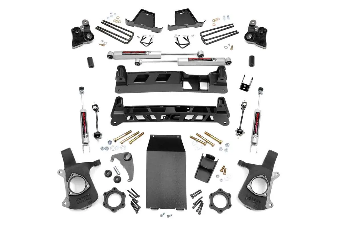 27220A  -  6 Inch Lift Kit - Chevy Silverado & Gmc Sierra 1500 4Wd (1999-2006 & Classic) 1
