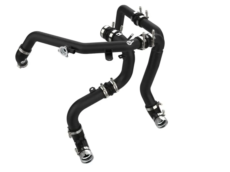 Afe 21-23 Ford Bronco V6-2.7Ltt Bladerunner Alum Hot & Cold Charge Pipe Kit - Black 1
