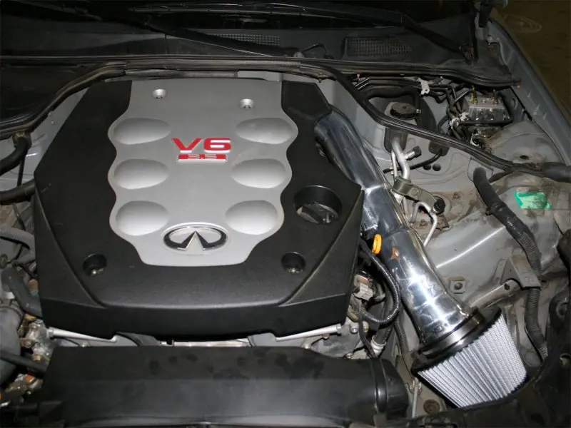 Afe Takeda Intakes Stage-2 Pds Ais Pds Nissan 350Z 03-06: Infiniti G35 03.5-06 V6-3.5L (Blk) 2