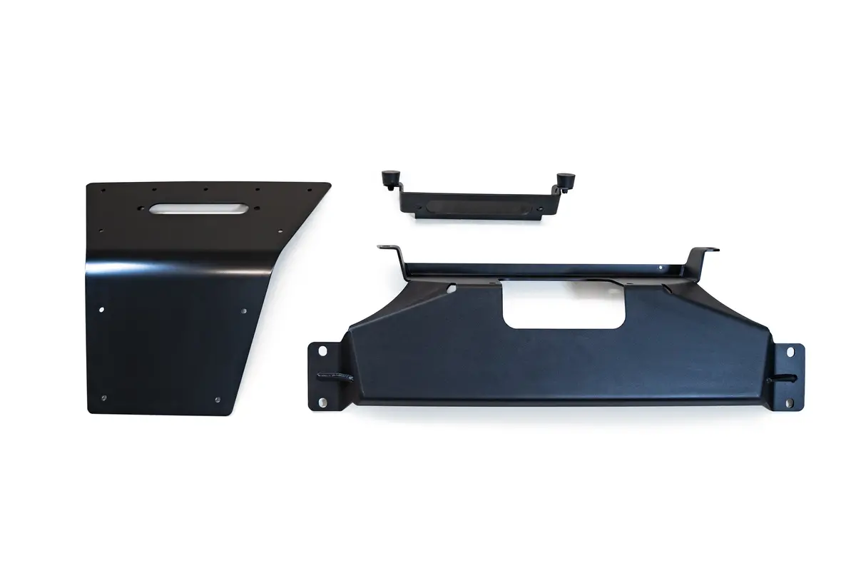 Ac2101401na  -  Ford Raptor 2022 - Up Pro Bolt-On Winch Kit In Hammer Black 1
