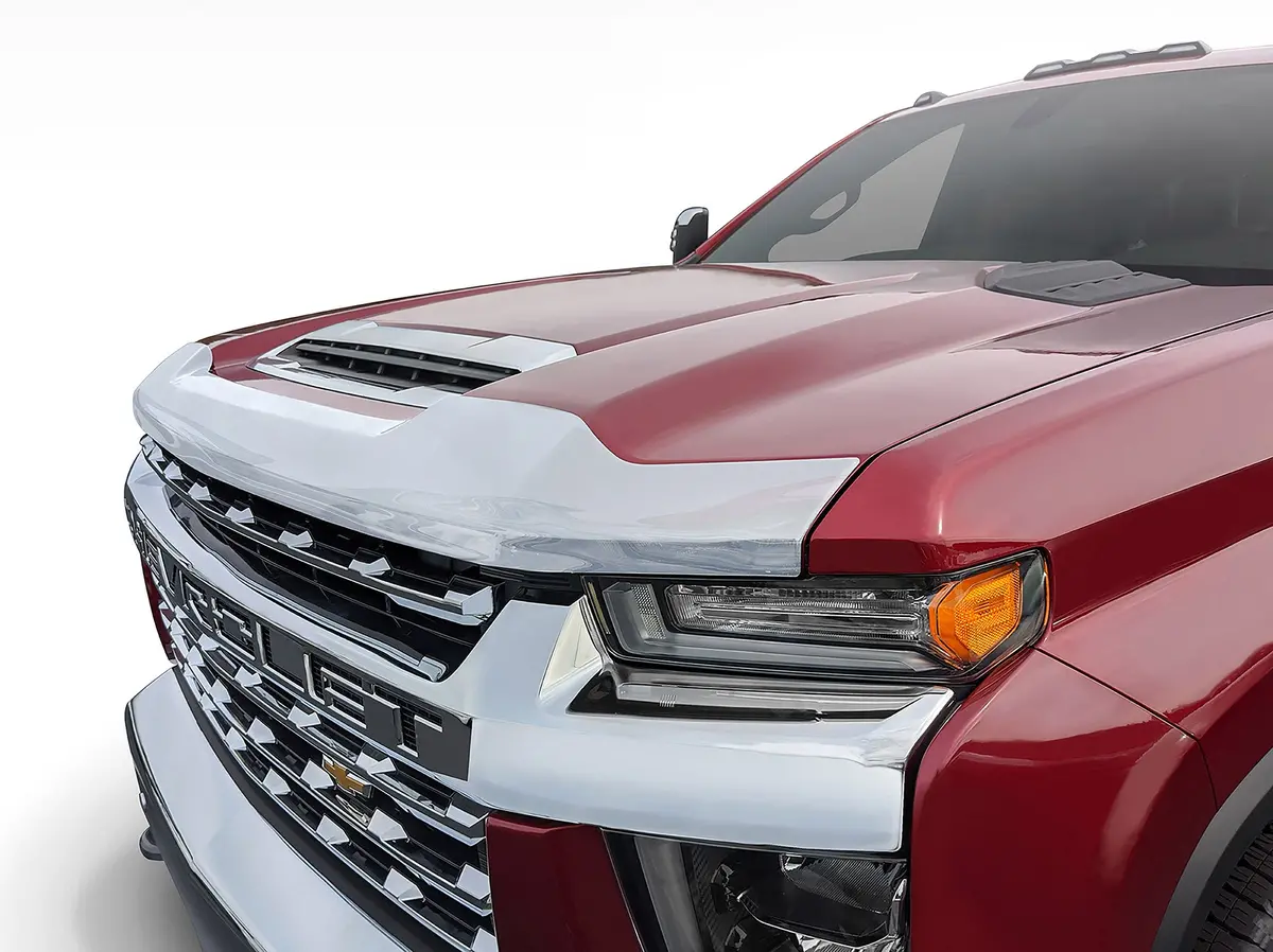 622187  -  Aeroskin Hood Protector - Chrome 1