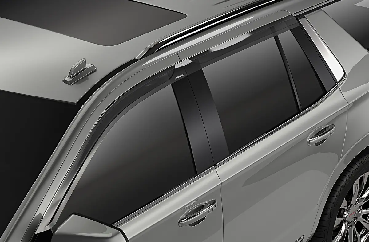 894060  -  Ventvisor Deflector; Smoke; Low Profile; Outside Mount; 4 Pc. 1