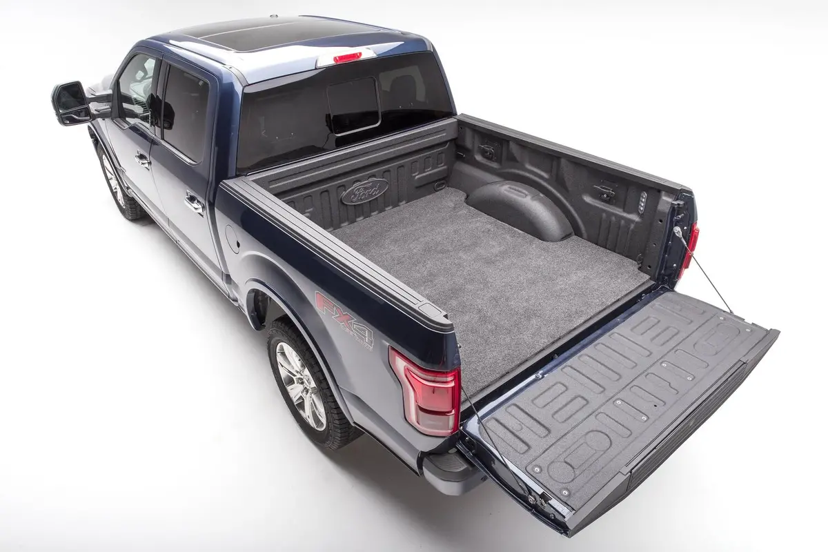 Bmq15scs  -  Bedrug Bedmat For Spray-In Or No Bed Liner 2015-2024 Ford F-150 5'7" Bed 1
