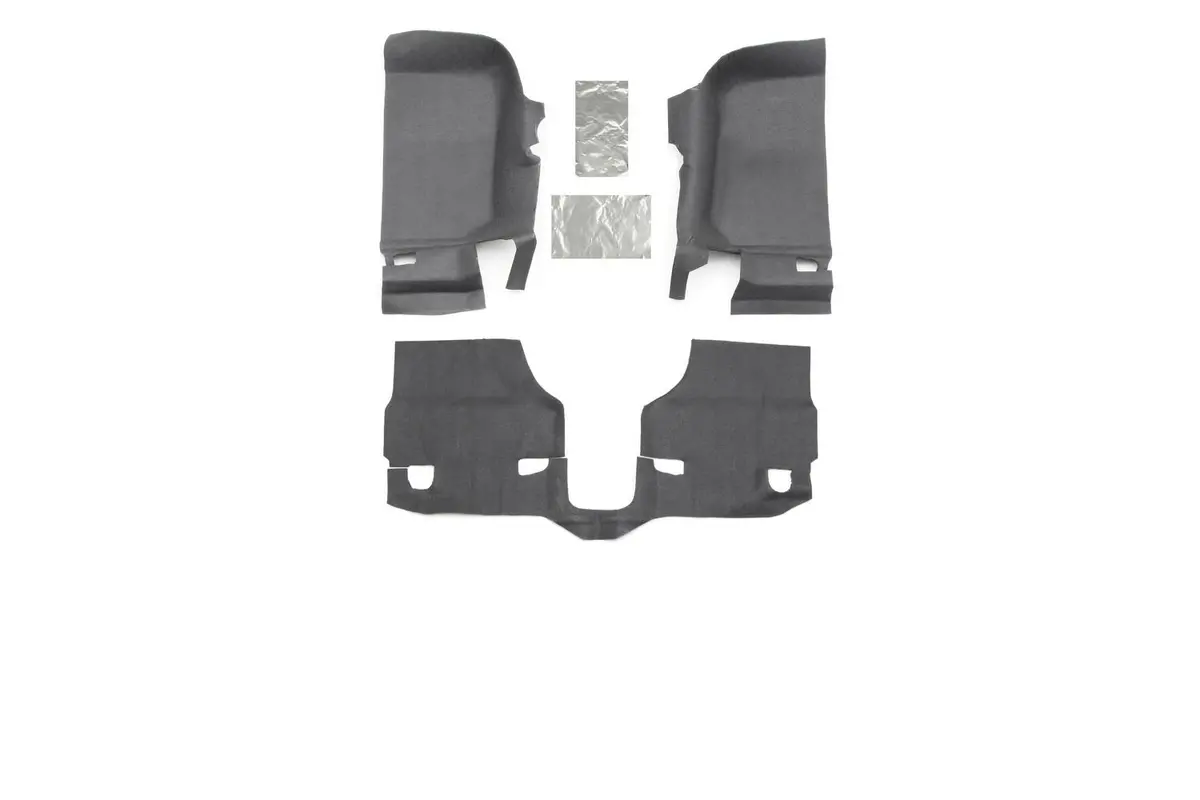 Btjk11f2  -  Jeep Bedtred 11-18 Jk 2Dr Front 3Pc Floor Kit (Includes Heat Shields) 1