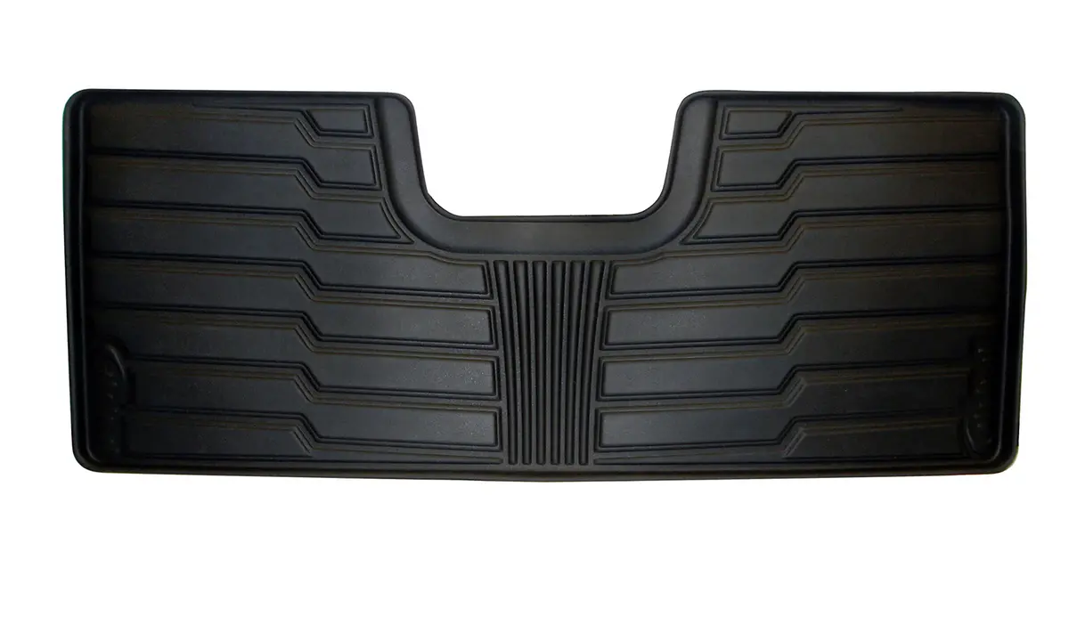 Catch-It Vinyl Floor Mat - Rear, Black 1