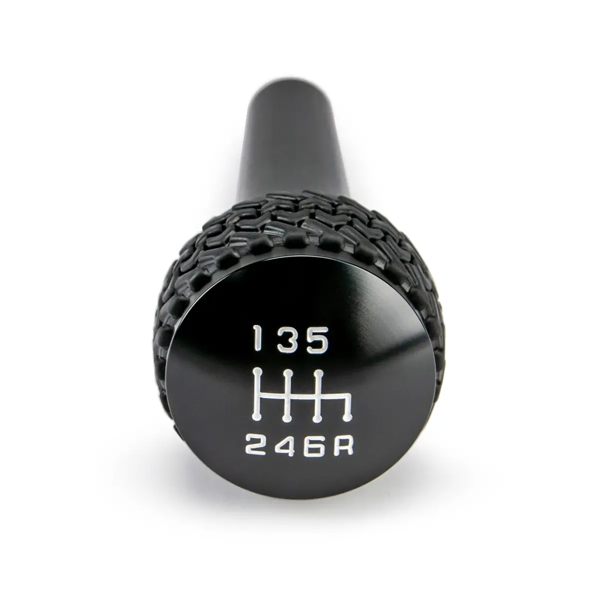 D-Jp-180012-Bk  -  05-06 Jeep Tj/07-10 Jeep Jk 6-Speed Shift Knob; Black 1