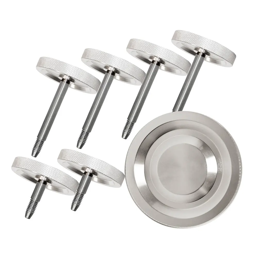 D-Jp-180028-Bl  -  07-18 Jeep Jk 4-Door Surround Knobs; Billet 1