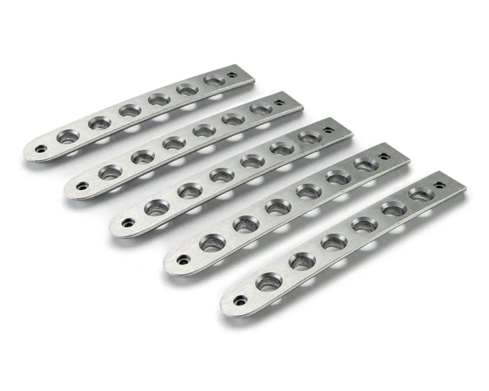 D-Jp-190015-Al-5  -  07-18 Jeep Jk 4-Door Aluminum Door Handle Inserts; 5-Pieces 1