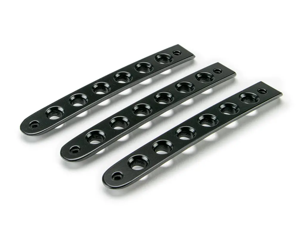 D-Jp-190015-Bk-3  -  07-18 Jeep Jk 2-Door Black Door Handles Inserts; 3-Pieces 1