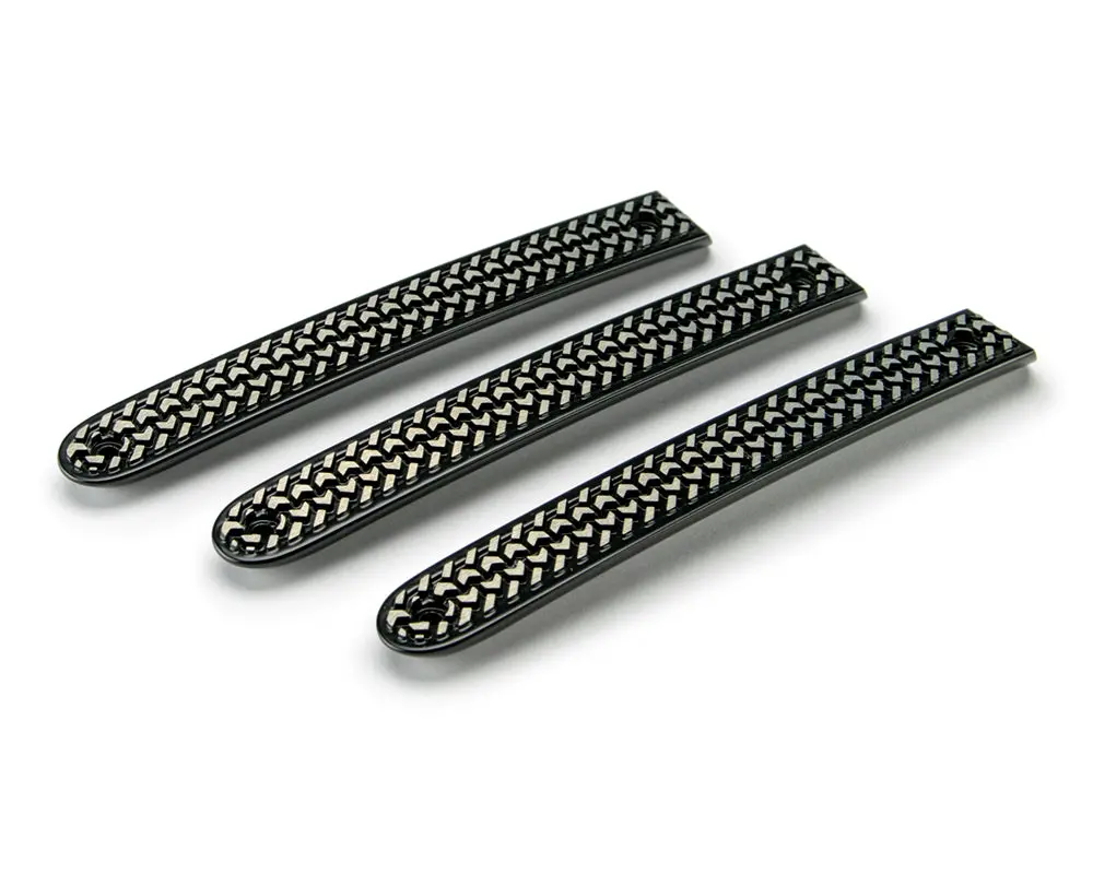 D-Jp-190015-Tt-3  -  07-18 Jeep Jk 2-Door Tire Tread Door Handle Inserts; 3-Pieces 1