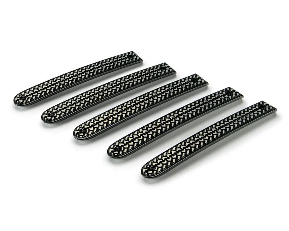 D-Jp-190015-Tt-5  -  07-18 Jeep Jk 4-Door Tire Tread Door Handle Inserts; 5-Pieces 1
