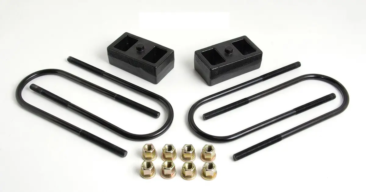 D20rb2  -  2 Inch Block Aluminum With 2 Blocks/ 4 U-Bolts/ Hardware 1