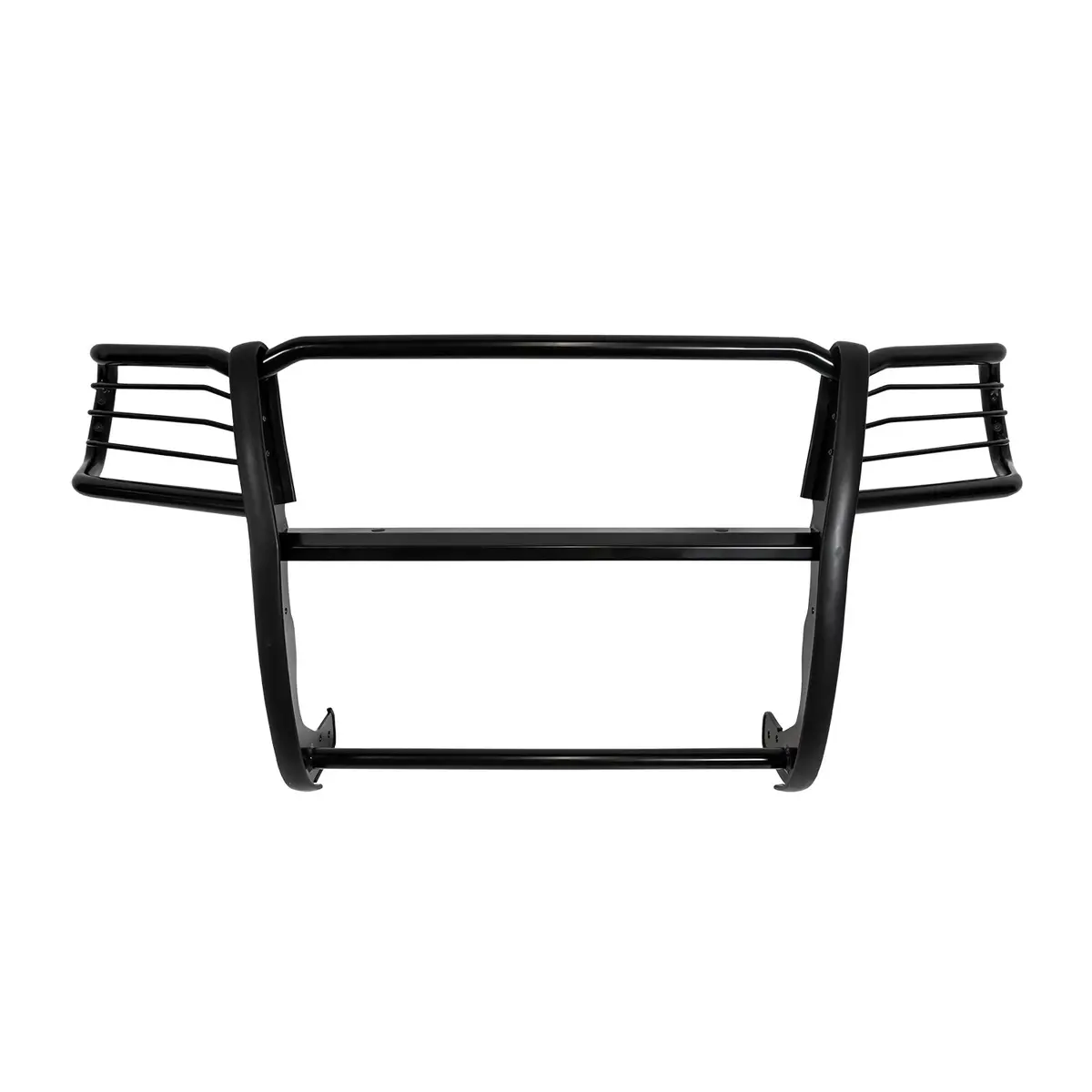 E0003b  -  Powder Coated Gloss Black Steel W/Brush Guard W/O Skid Plate W/O Step Plate 1