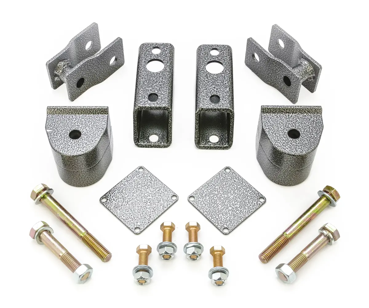 F25ll4  -  2.5 In Lift Spacer W/2 Spacers/Shock Relocat Brac/Brake Line Drop/Sway Bar Drop 1