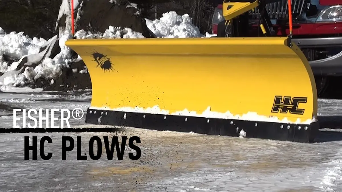Hc Straight Blade Fisher Snow Plow 1