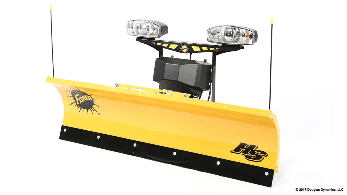 Hs 6.8 Fisher Series Snow Plow For Compact Trucks 1