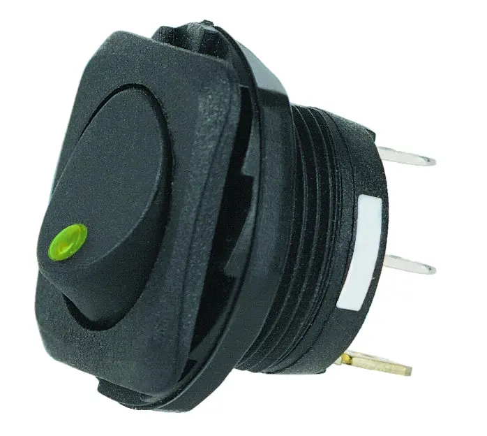 H61923001  -  Switch Rocker Spst Led Green 1
