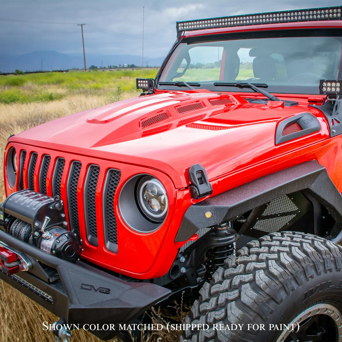18+ Jeep Jl & 20 Jeep Jt Hood; Heat Dispersion 1