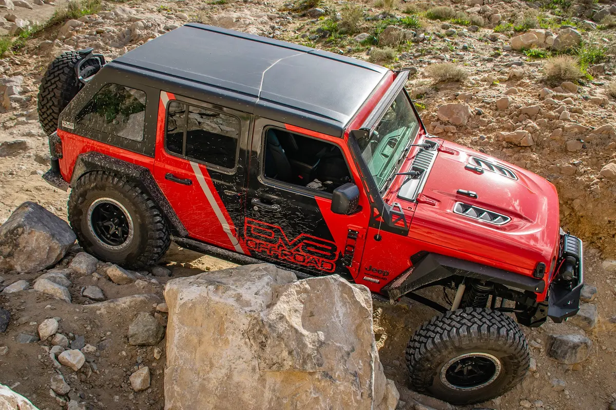 18+ Jeep Jl & 20 Jeep Jt Hood; Rubicon Replica 1