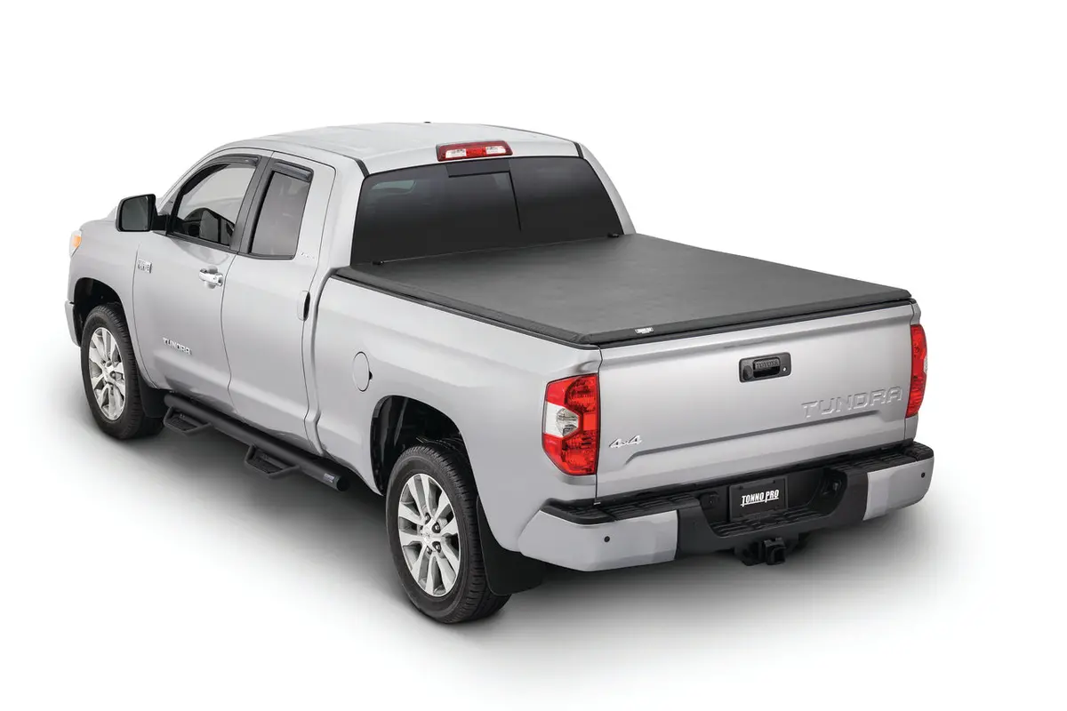 Hf-562  -  Hard Fold Tri-Folding Tonneau Cover For 2016-2023 Toyota Tacoma; 6.2 Ft.. Bed 1
