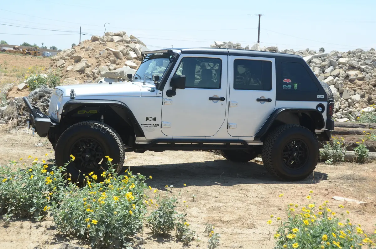 07-18 Jeep Jk 4-Door Hard Top; Fastback 1