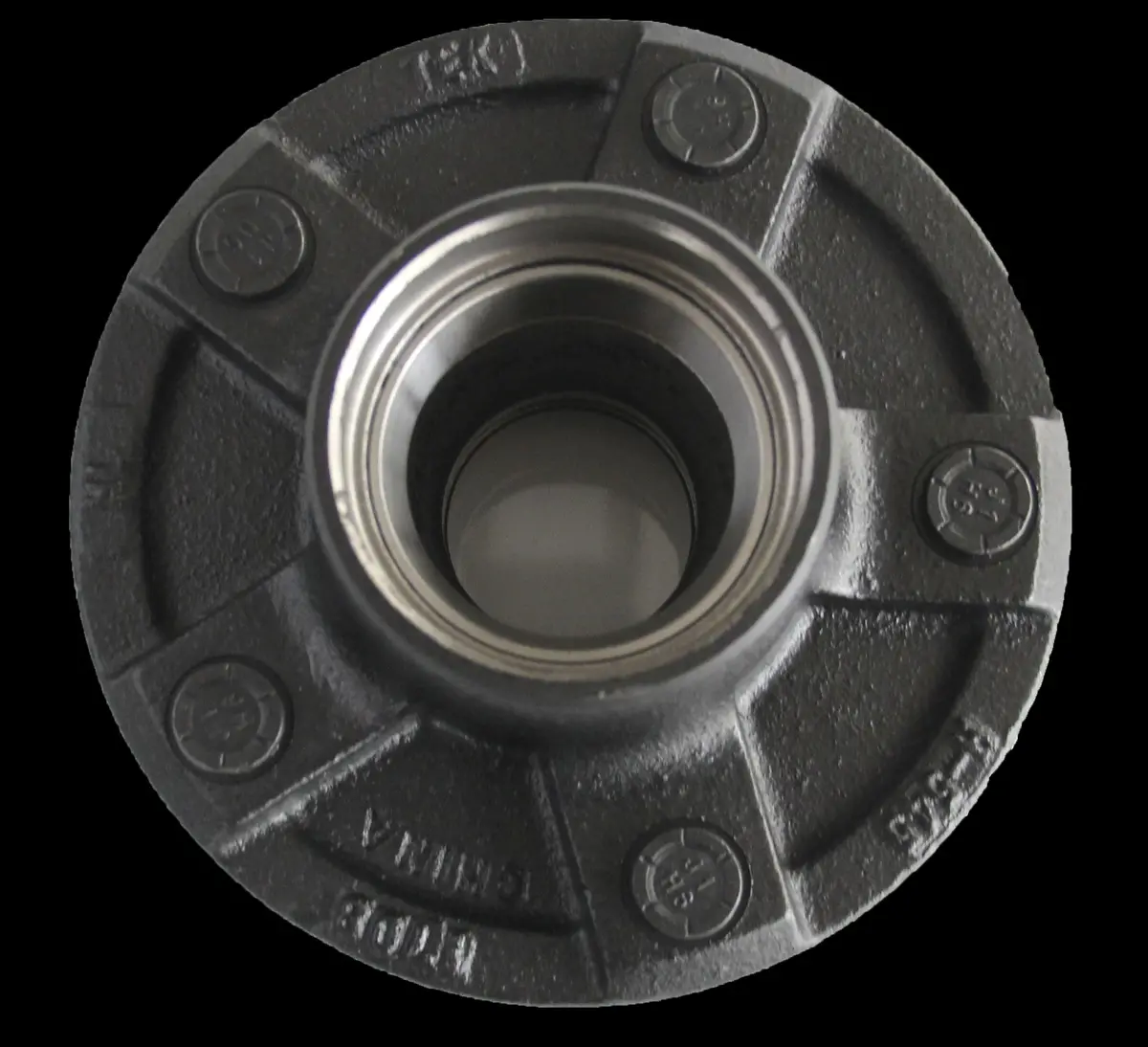 33085  -  Idler Hub 3500 Pound Capacity 5 X 5-1/2 Inch Bolt Pattern Large Flange 1