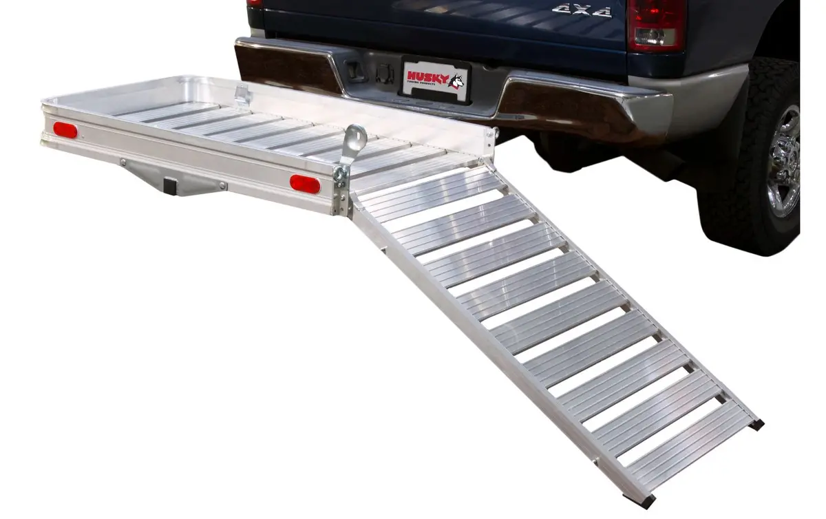 88133  -  Wheelchairs & Most Mobility Scooter Ramp Fits 2" Recvr  500 Lb Cap 1