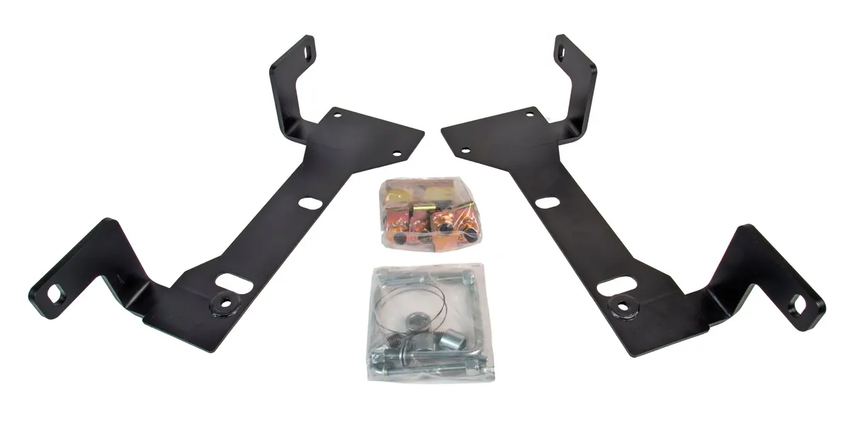 33201  -  2 Pc Custom Brkt Kit W/Hardware For Vehicles With Standard Susp 1
