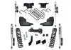 K1028fx  -  4" Lift Kit W/ Fox 2.0 Reservoir Shocks - 23 F250/350 4Wd W/ Diesel Engine 1