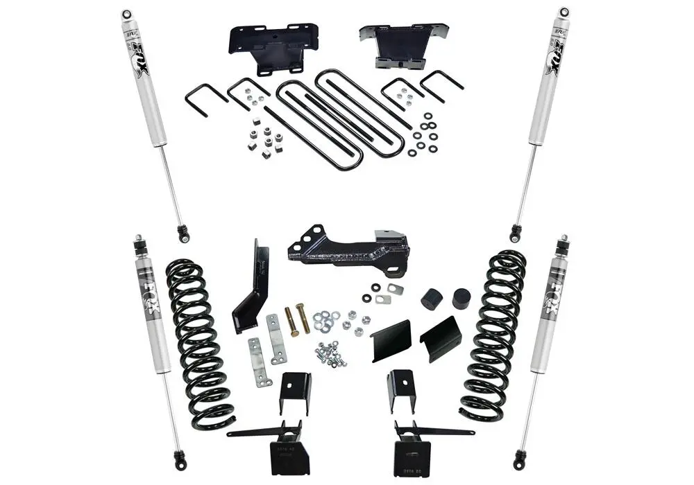 K165f - 4" Lift Kit W/ Fox Shocks - 17-22 F250/350 4Wd Diesel W/ Radius Arms 2
