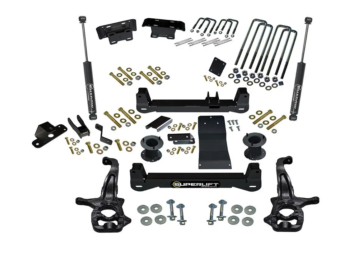 K182 - 6" Lift Kit - 19 (New Body)-22 Silv/Sierra1500 4Wd W/ Slshks (Exc Trailboss/At4) 2