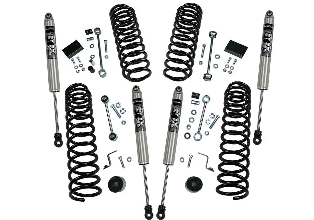K183f - Dual Rate Coil 2.5" Lift Kit W/ Fox Shocks - 18-23 Wrangler Jl - 4 Door 2