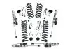 K183fx  -  2.5" Dual Rate Coil Lift Kit W/ Fox 2.0 Res Shocks - 18-23 Wrangler Jlu 4Wd-4Dr 1